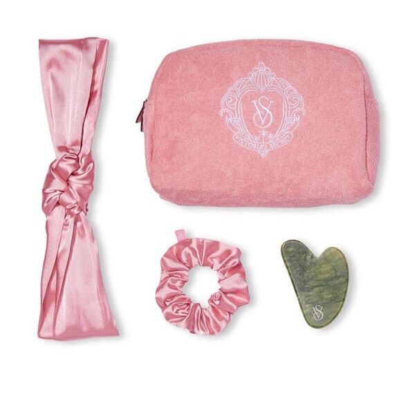 COPY - VICTORIA'S SECRET Self-Care Spa Kit - bag, headband, scrunchie, and gua … - Picture 1 of 15